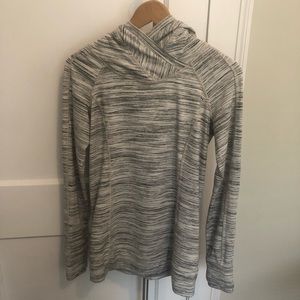 Lululemon Hooded Sweatshirt Size 6 Side Zip Pocket Thumbholes